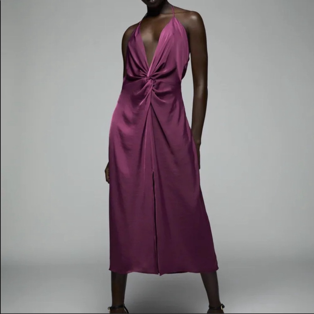 Zara Satin Dress